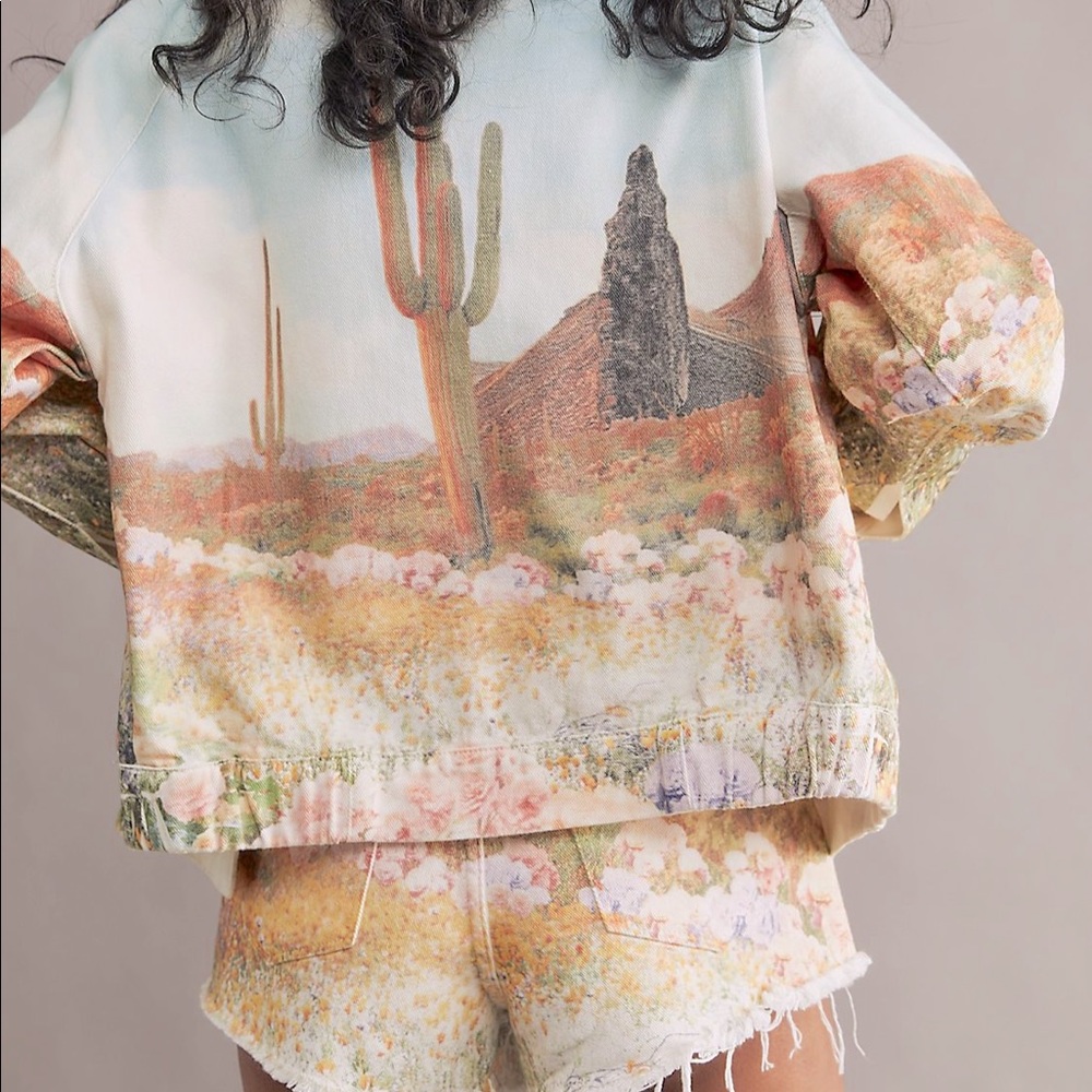 Desert Denim Set (jacket + shorts)